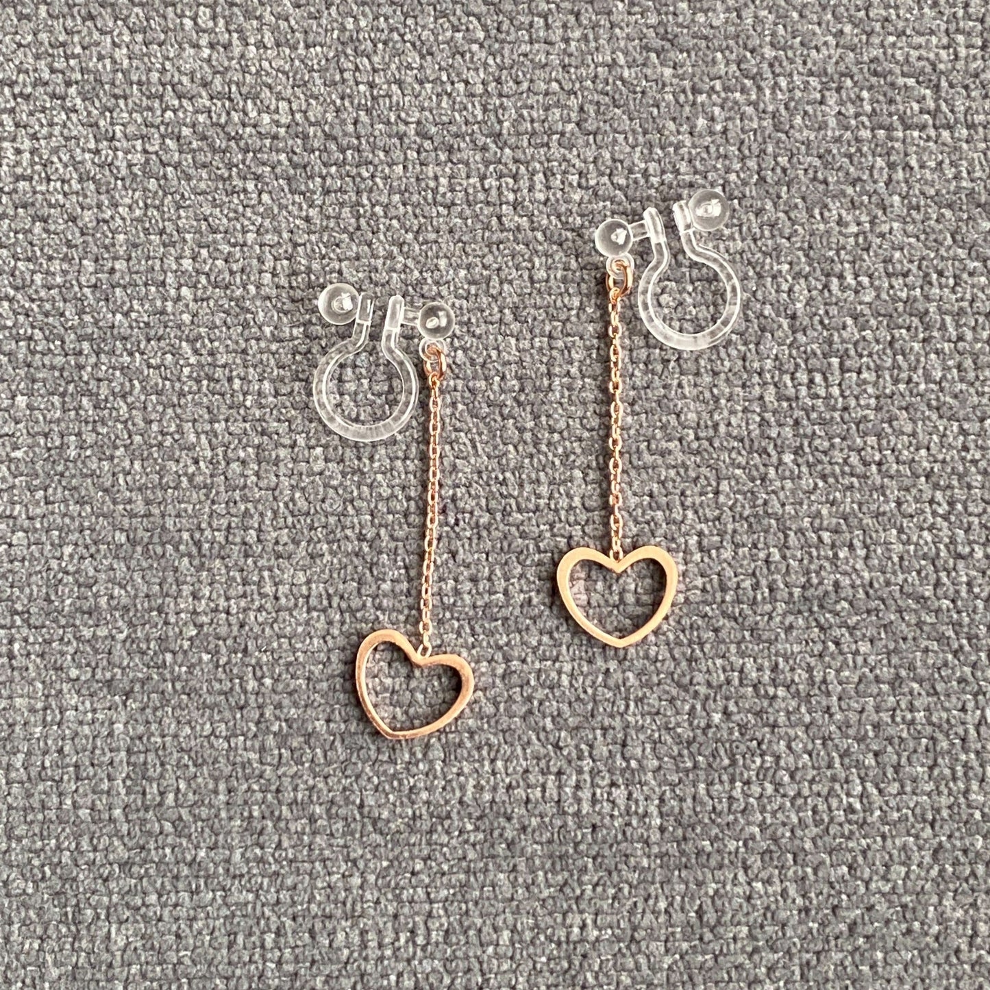 ハート 樹脂イアリング