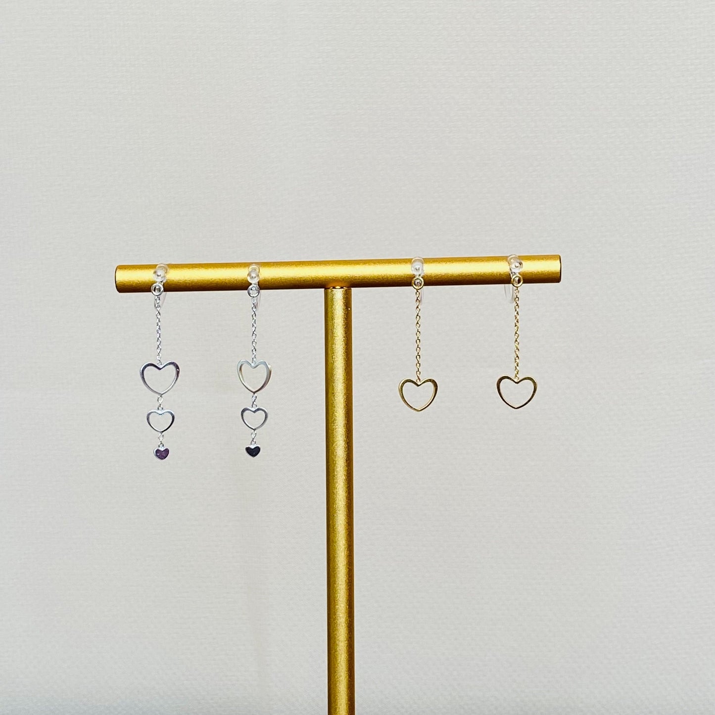 ハート 樹脂イアリング