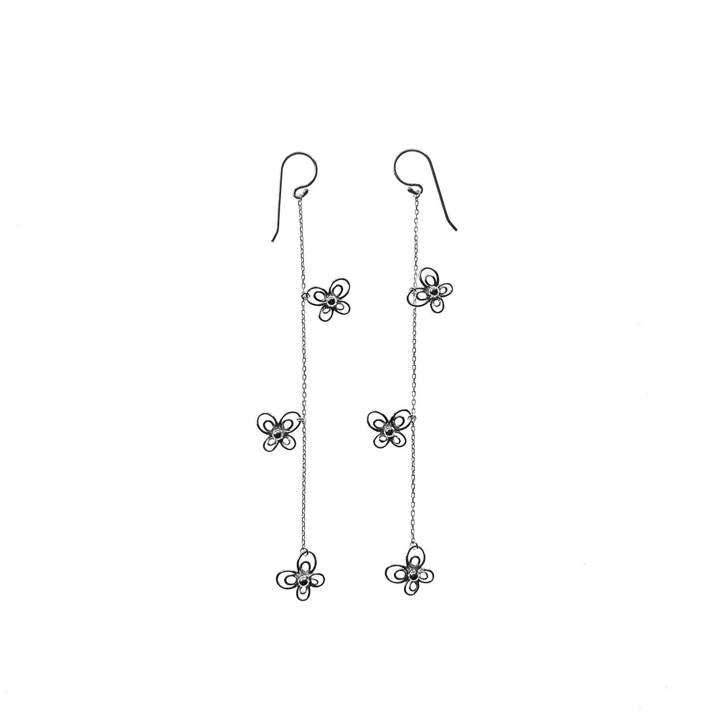 3バタフライ ピアス