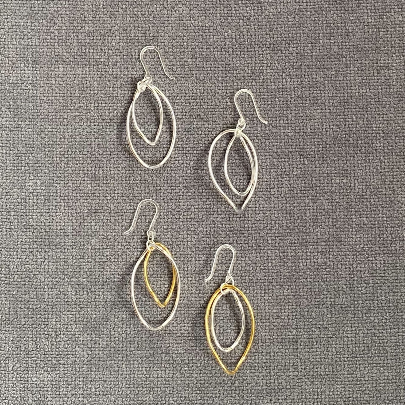 Petal 樹脂フック ピアス