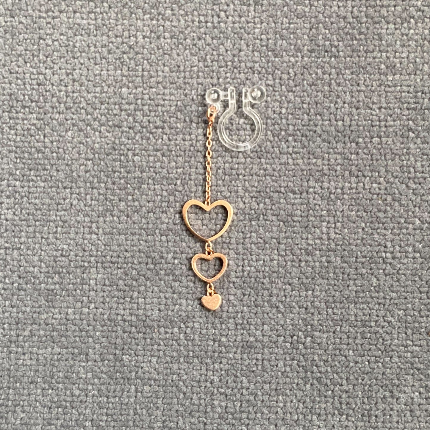 ハート 樹脂イアリング