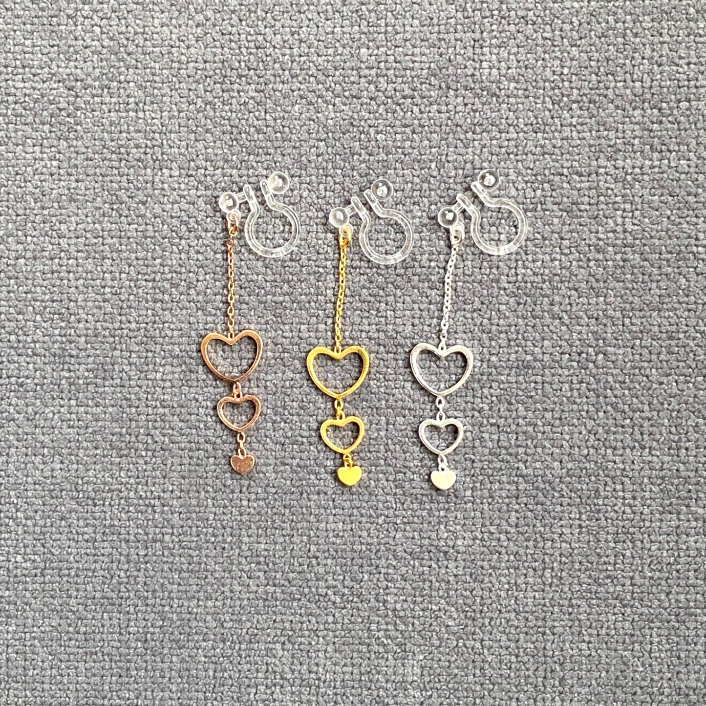 ハート 樹脂イアリング