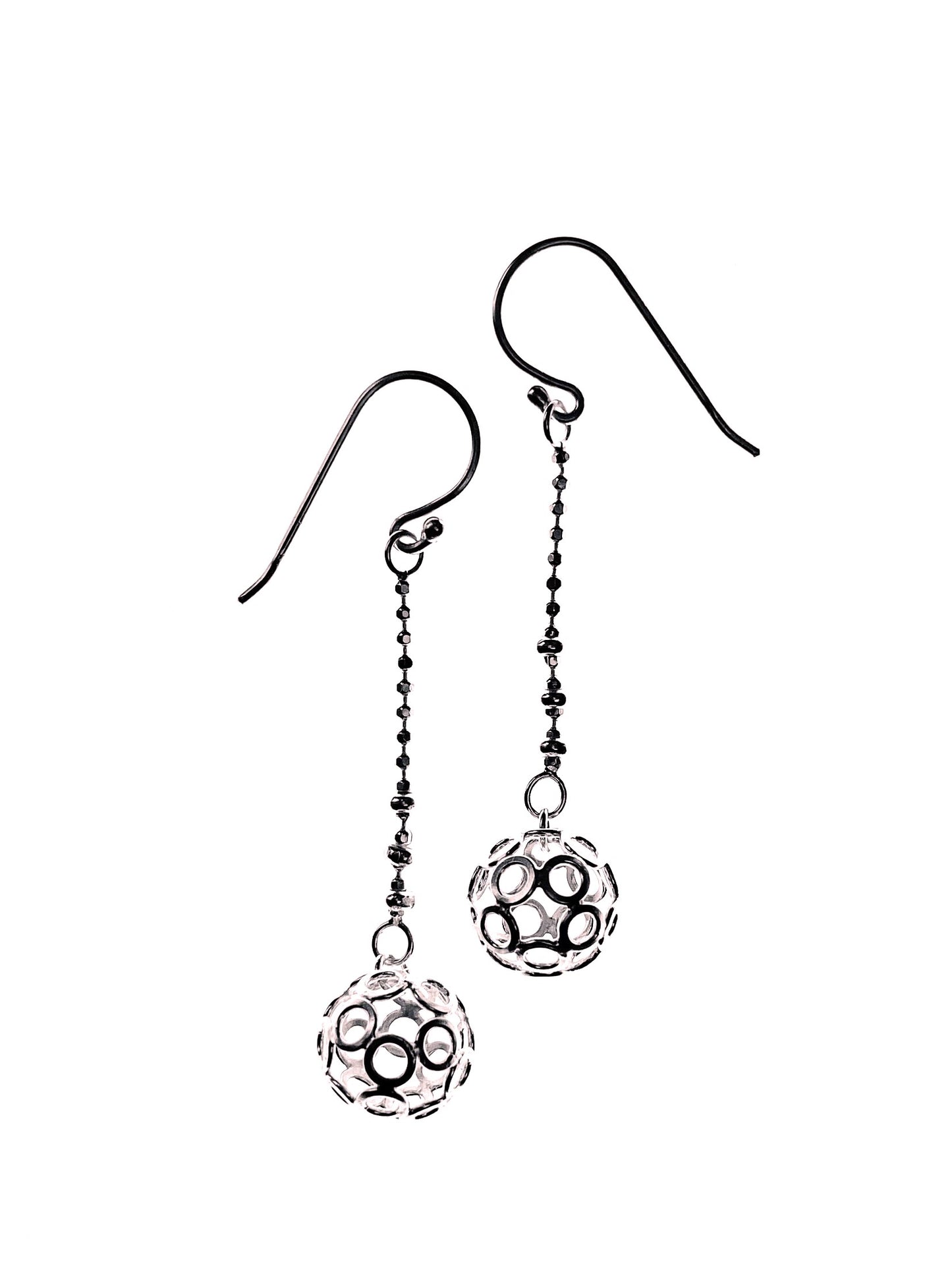【5% OFF Price】Set of Small Ball Necklace and Earrings