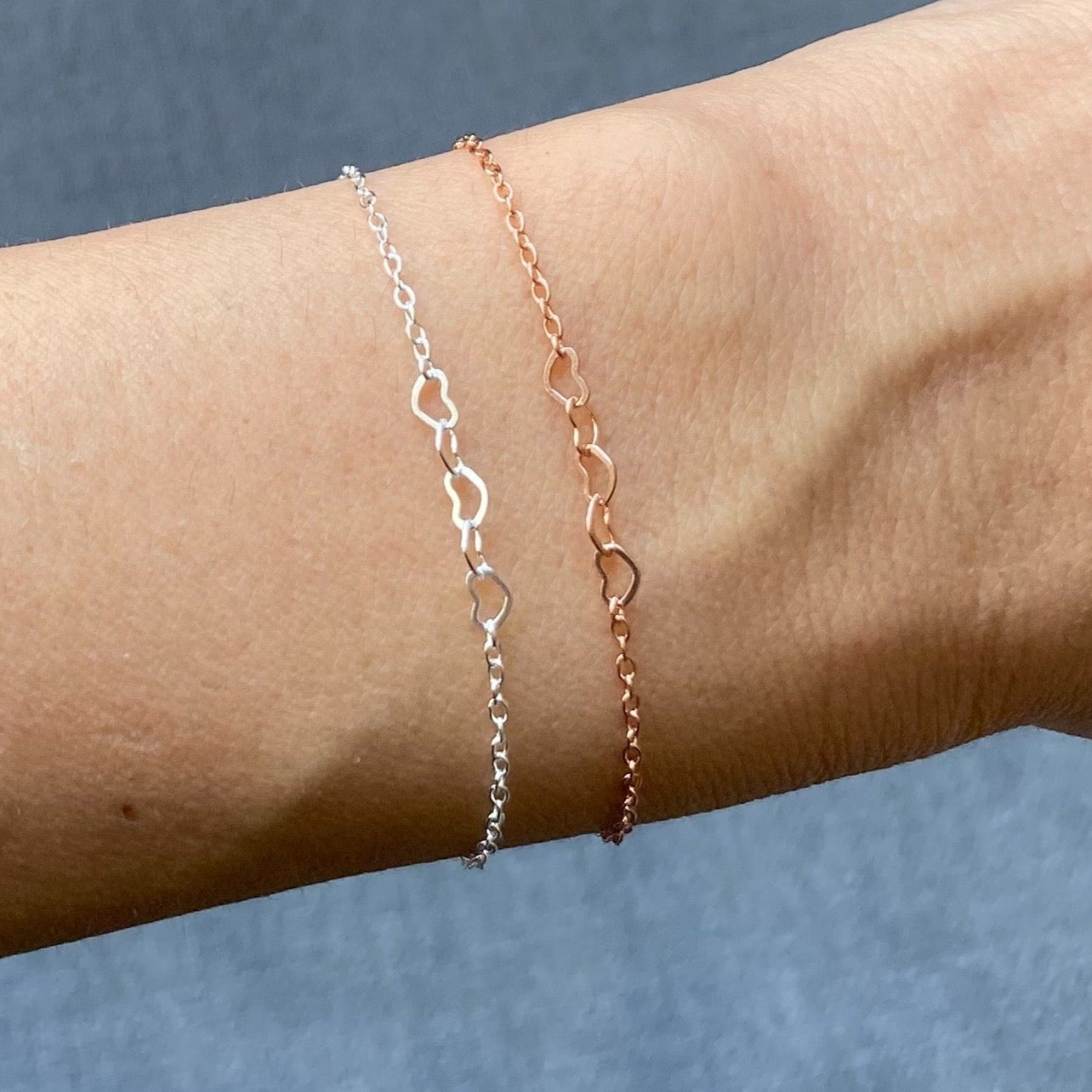 プチハート ブレスレット/アンクレット