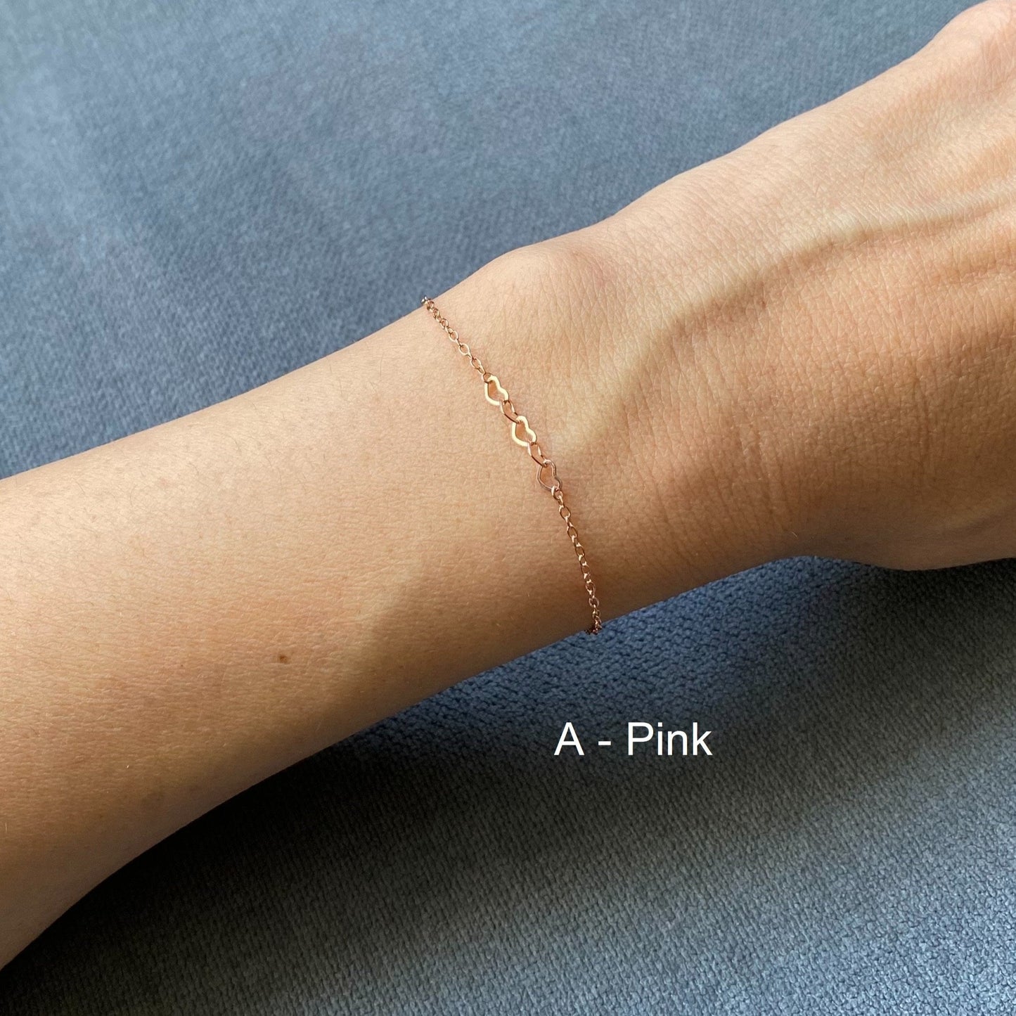 プチハート ブレスレット/アンクレット