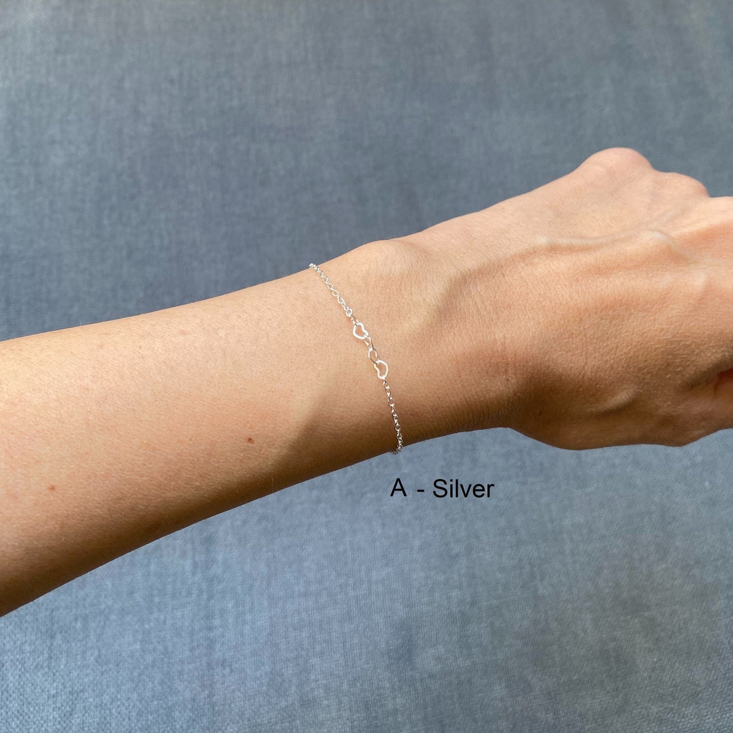 プチハート ブレスレット/アンクレット