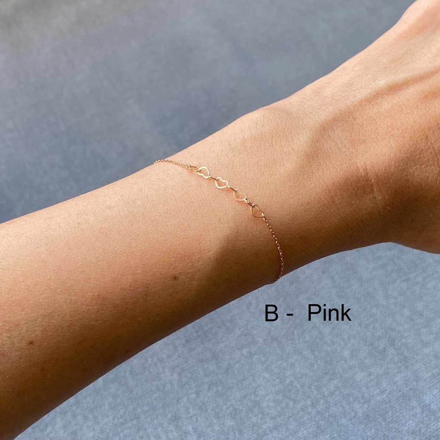 プチハート ブレスレット/アンクレット