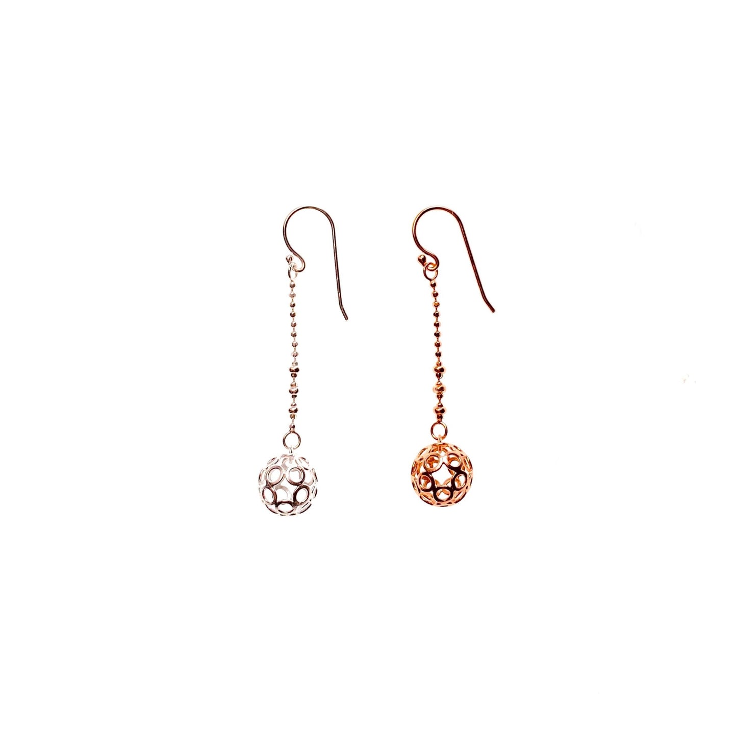 ボール(小)ロング ピアス