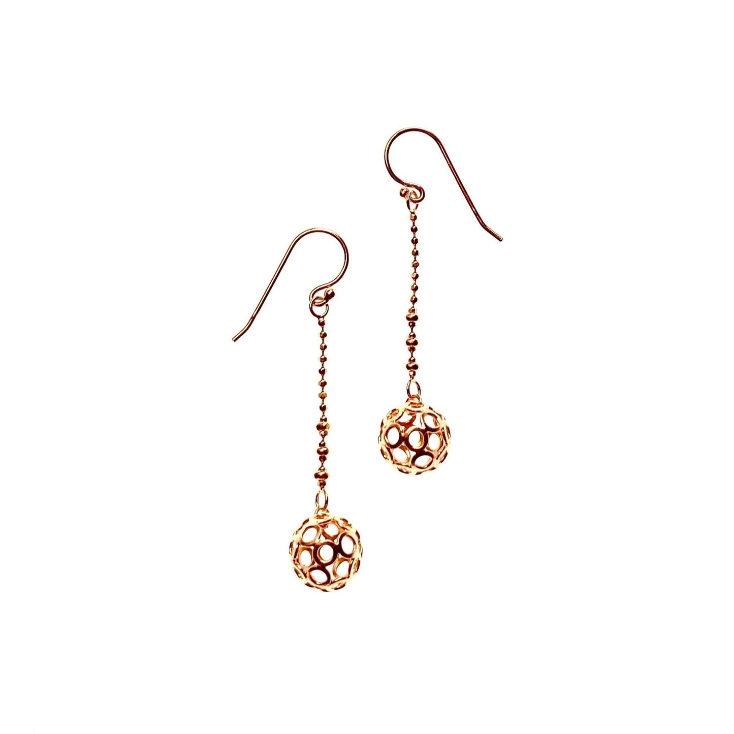 ボール(小)ロング ピアス