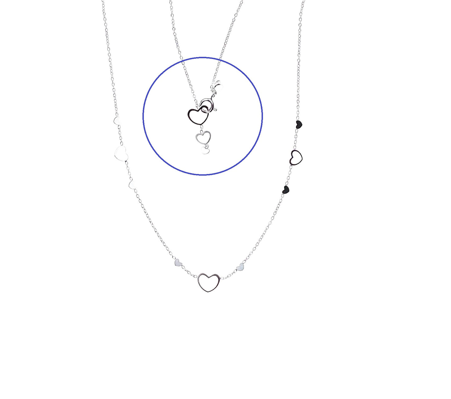 ハートステーションネックレス