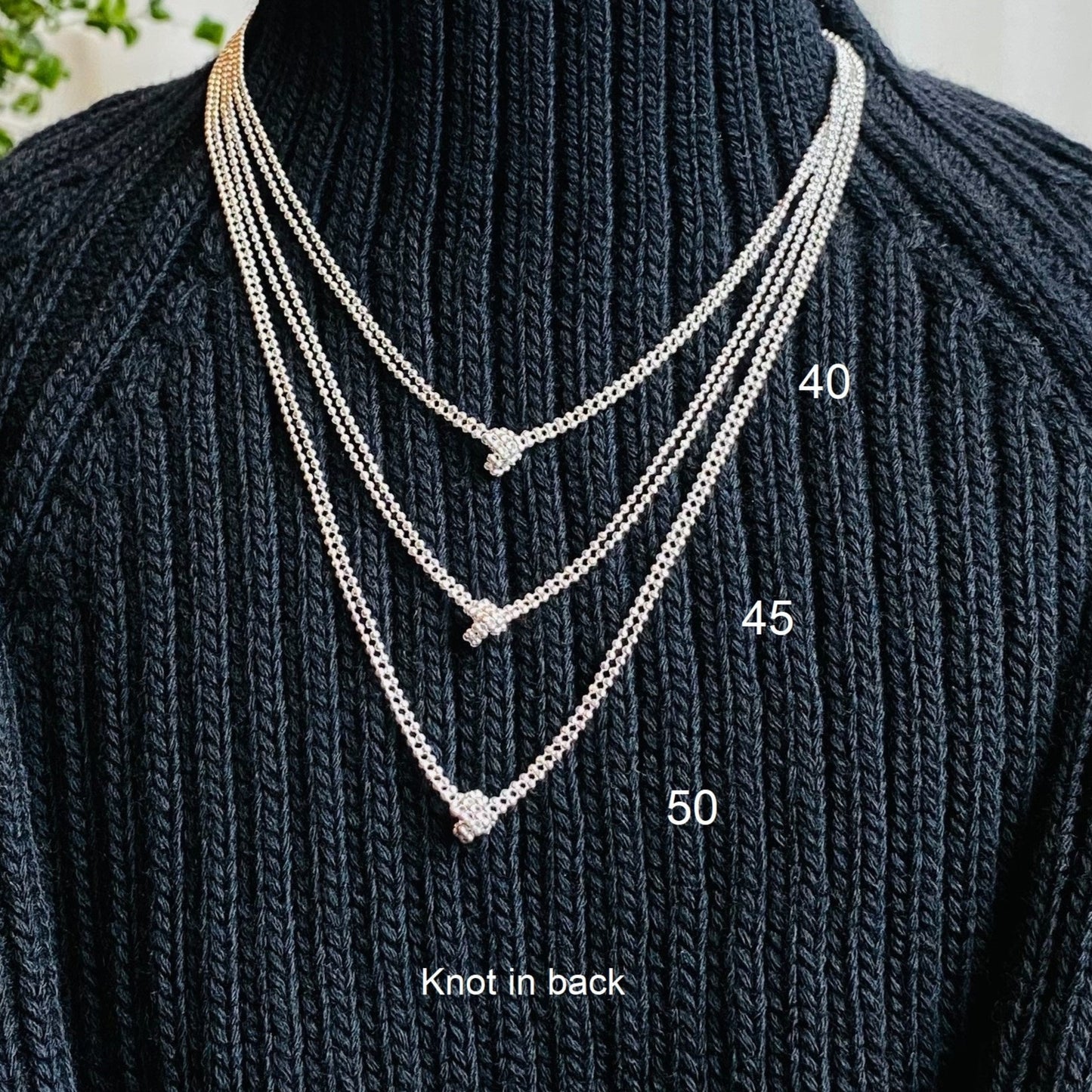 Knot ネックレス