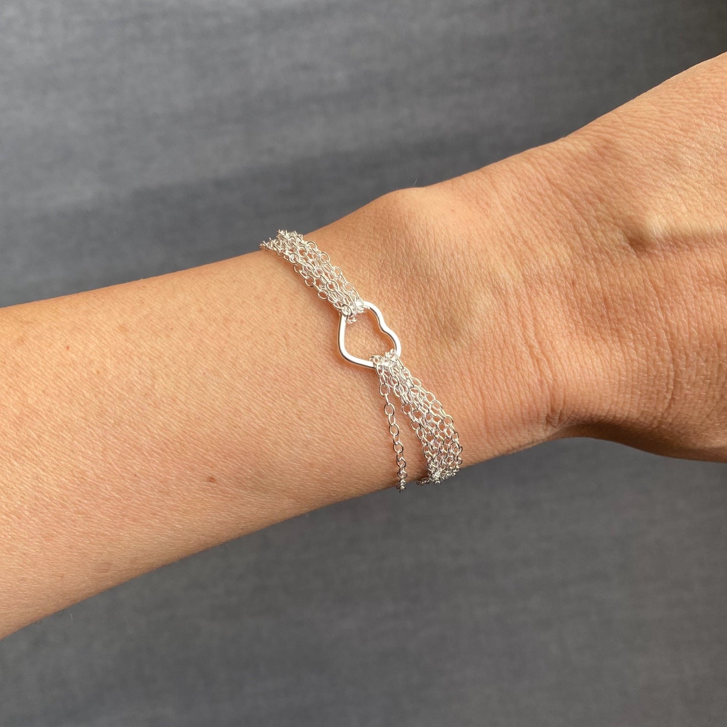 ハート ブレスレット