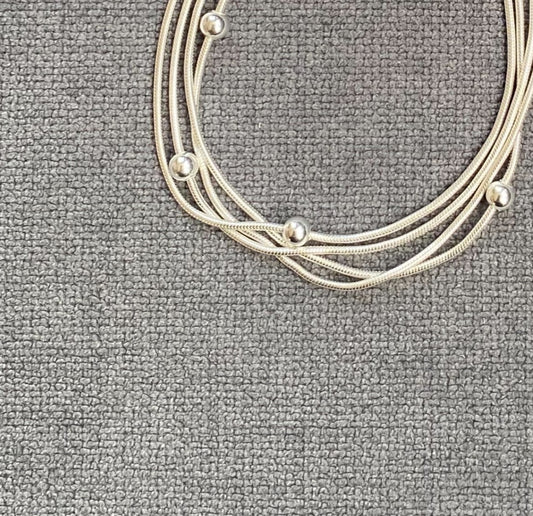 Four-line Snake chain Bracelet