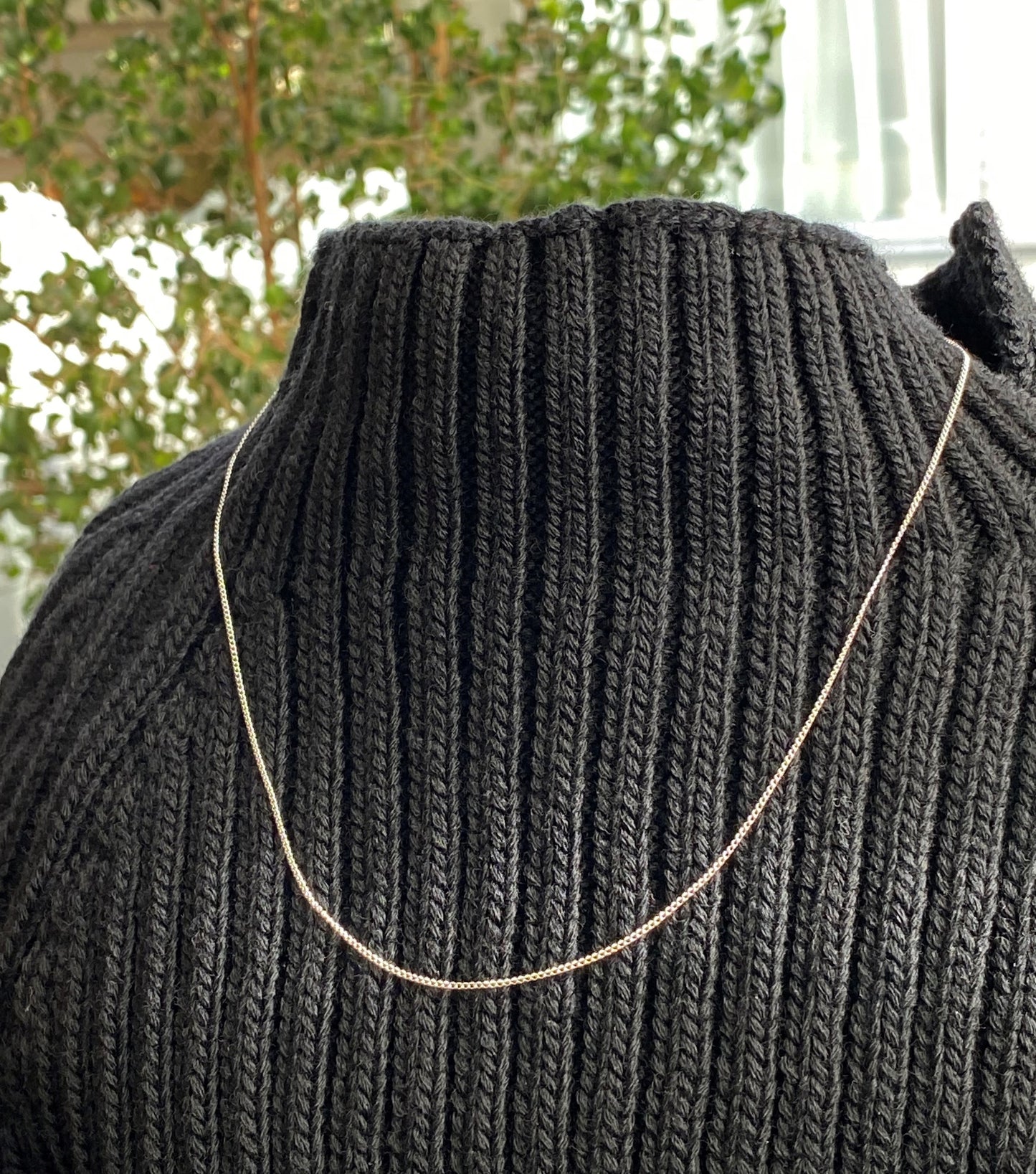 Super-Light Curb Chain Necklace
