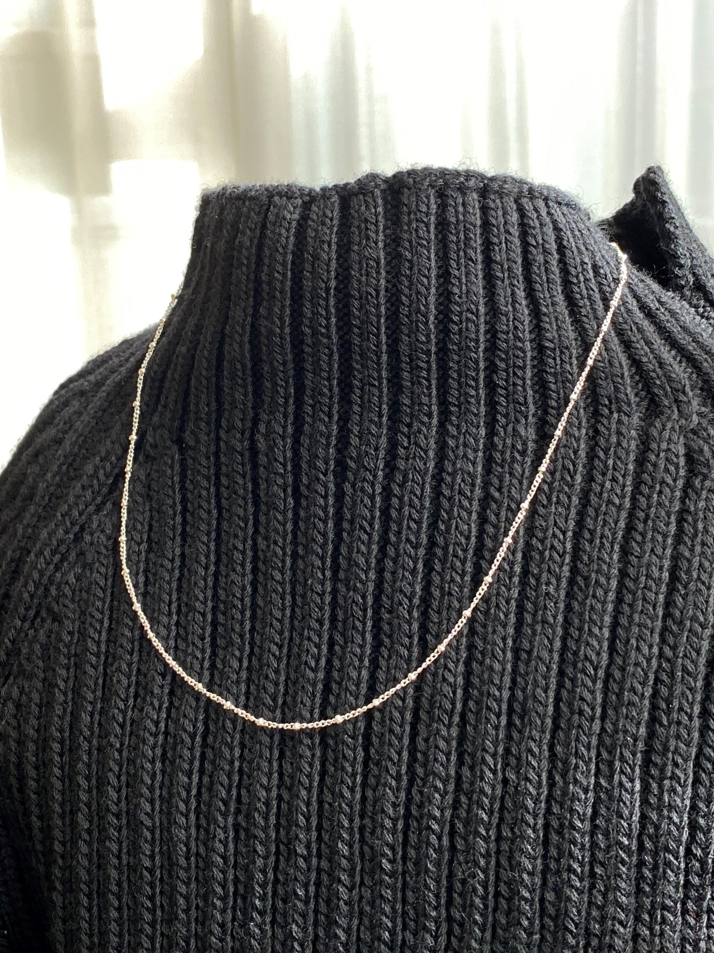 Satellite rope Chain Necklace