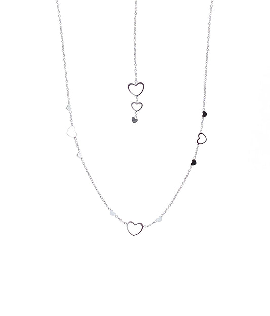 Heart Station Necklace